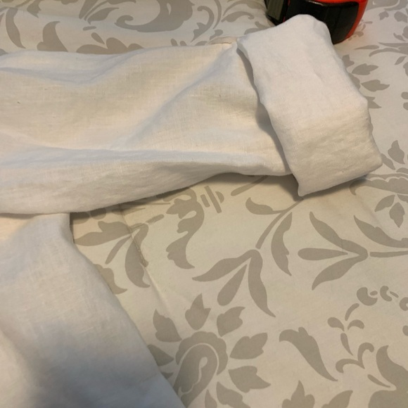 SYMPLI L MANDARIN LINEN TUNIC - Picture 10 of 16